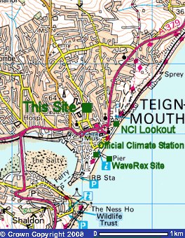 Weather Stations Locator Map